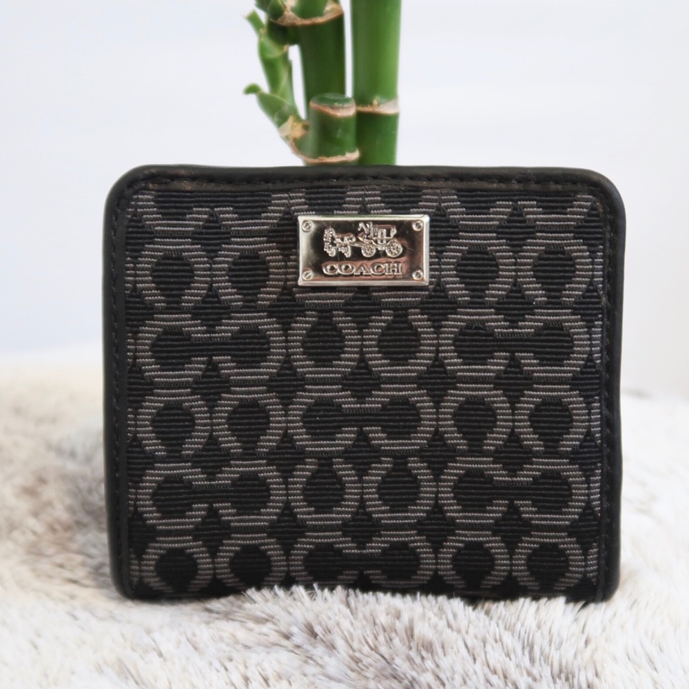 Coach Small Snap Bifold Wallet